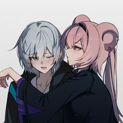 This is a pixiv picture whose title is 吹吹耳朵.