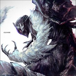 This is a pixiv picture whose title is ボンドルド.