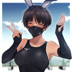 This is a pixiv picture whose title is 水野さん.