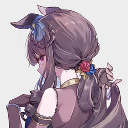 This is a pixiv picture whose title is お嬢.