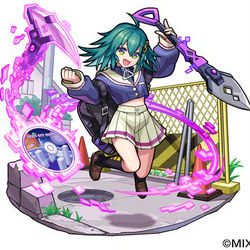 This is a pixiv picture whose title is 【モンスト】クラフト.