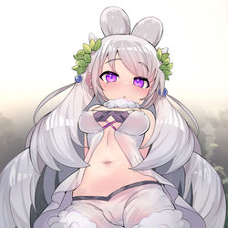 This is a pixiv picture whose title is クラリアの蟲惑魔.