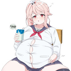 This is a pixiv picture whose title is お題絵🥛.