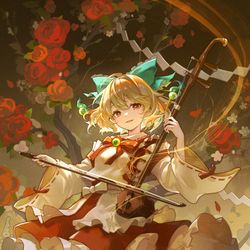 This is a pixiv picture whose title is 冴月麟.