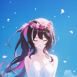 This is a pixiv picture whose title is 👼.