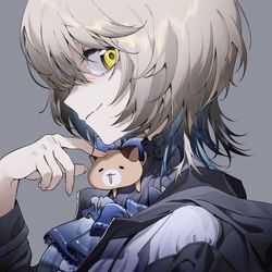This is a pixiv picture whose title is ウルフまちた.