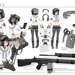 This is a pixiv picture whose title is Lyu_Character Sheet 2024.