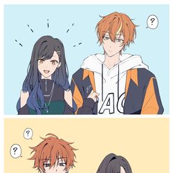 This is a pixiv picture whose title is 彰杏+0302.