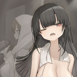 This is a pixiv picture whose title is 水分補給.