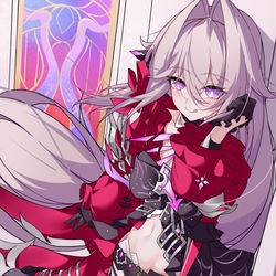 This is a pixiv picture whose title is 瑟莉姆，享乐的前夕.