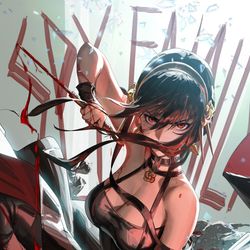 This is a pixiv picture whose title is Yor Forger.