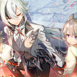 This is a pixiv picture whose title is step into the flames.