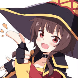 This is a pixiv picture whose title is めぐみん.