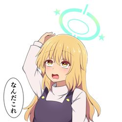 This is a pixiv picture whose title is 魔理沙ヘイロー.