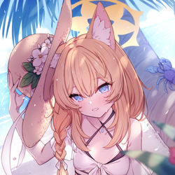 This is a pixiv picture whose title is 水着マリー.