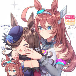 This is a pixiv picture whose title is ミホノブルボン生誕祭2024.