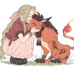 This is a pixiv picture whose title is FF7リバースログ.