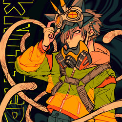 This is a pixiv picture whose title is ニットボーイ.