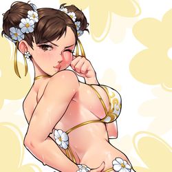 This is a pixiv picture whose title is Chun Li.