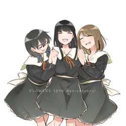 This is a pixiv picture whose title is ふらわず10周年おめでとう.