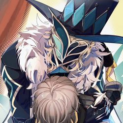 This is a pixiv picture whose title is 穹受けlog4.