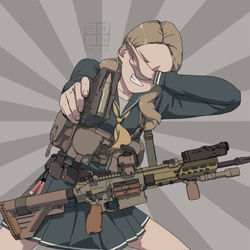 This is a pixiv picture whose title is 不是水弹！！.