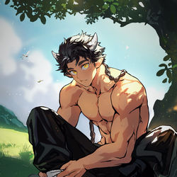This is a pixiv picture whose title is 盛夏的味道牛知道.