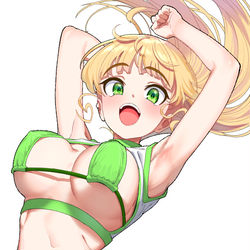 This is a pixiv picture whose title is 涼し気な平安名すみれ.