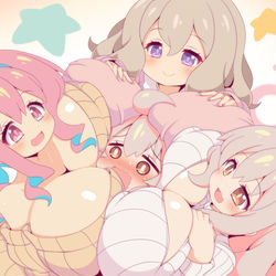 This is a pixiv picture whose title is デカパイヘルサザンクロス.