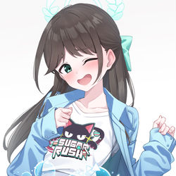This is a pixiv picture whose title is も〜っ！く、くすぐったいです〜っ！.
