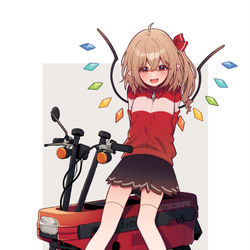This is a pixiv picture whose title is モトコンポフランちゃん.