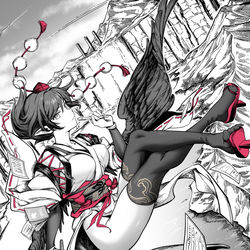 This is a pixiv picture whose title is 下个寻访目标是…….