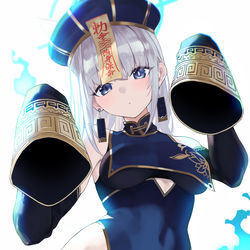 This is a pixiv picture whose title is キョンシーロコ.