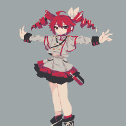 This is a pixiv picture whose title is teto.