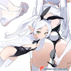 This is a pixiv picture whose title is Frieren Bunny.