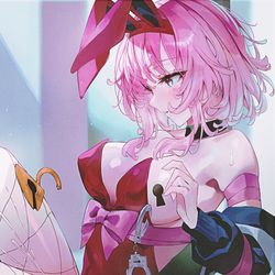 This is a pixiv picture whose title is 三月なのか🐰.