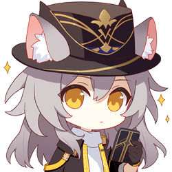 This is a pixiv picture whose title is 银河帽帽侠(猫猫侠).