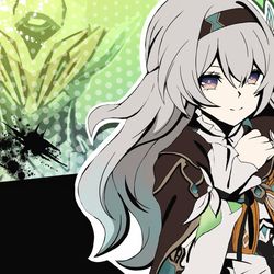 This is a pixiv picture whose title is HSR X Persona 5 All-out attacks.