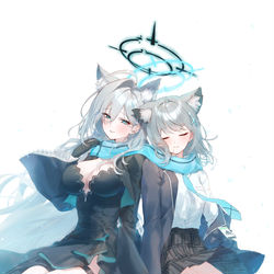 This is a pixiv picture whose title is By my side.