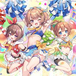 This is a pixiv picture whose title is 【お仕事】「オンゲキ bright MEMORY」.