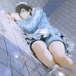 This is a pixiv picture whose title is 無題.