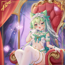 This is a pixiv picture whose title is OC叶绿.