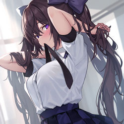 This is a pixiv picture whose title is はたてちゃんの朝☀️.