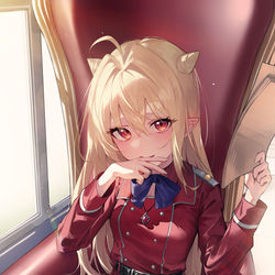 This is a pixiv picture whose title is コマリ.