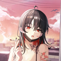 This is a pixiv picture whose title is 💔.