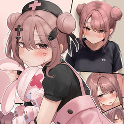 This is a pixiv picture whose title is どっちを攻略する？？？.