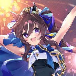 This is a pixiv picture whose title is ヴィブロス（勝負服）.