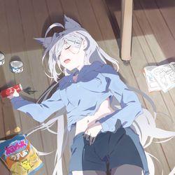 This is a pixiv picture whose title is ねじれ.