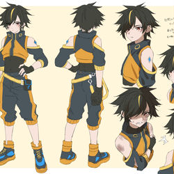 This is a pixiv picture whose title is (オリジナル)ホープスパークくんデザイン.