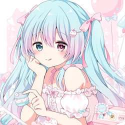 This is a pixiv picture whose title is 🎁.